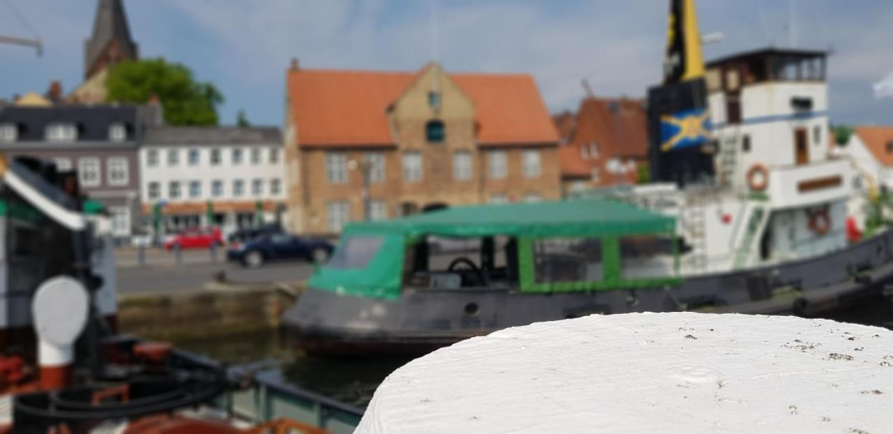 Kapitainskoje Direkt Am Hafen Flensburgs Apartment Ngoại thất bức ảnh